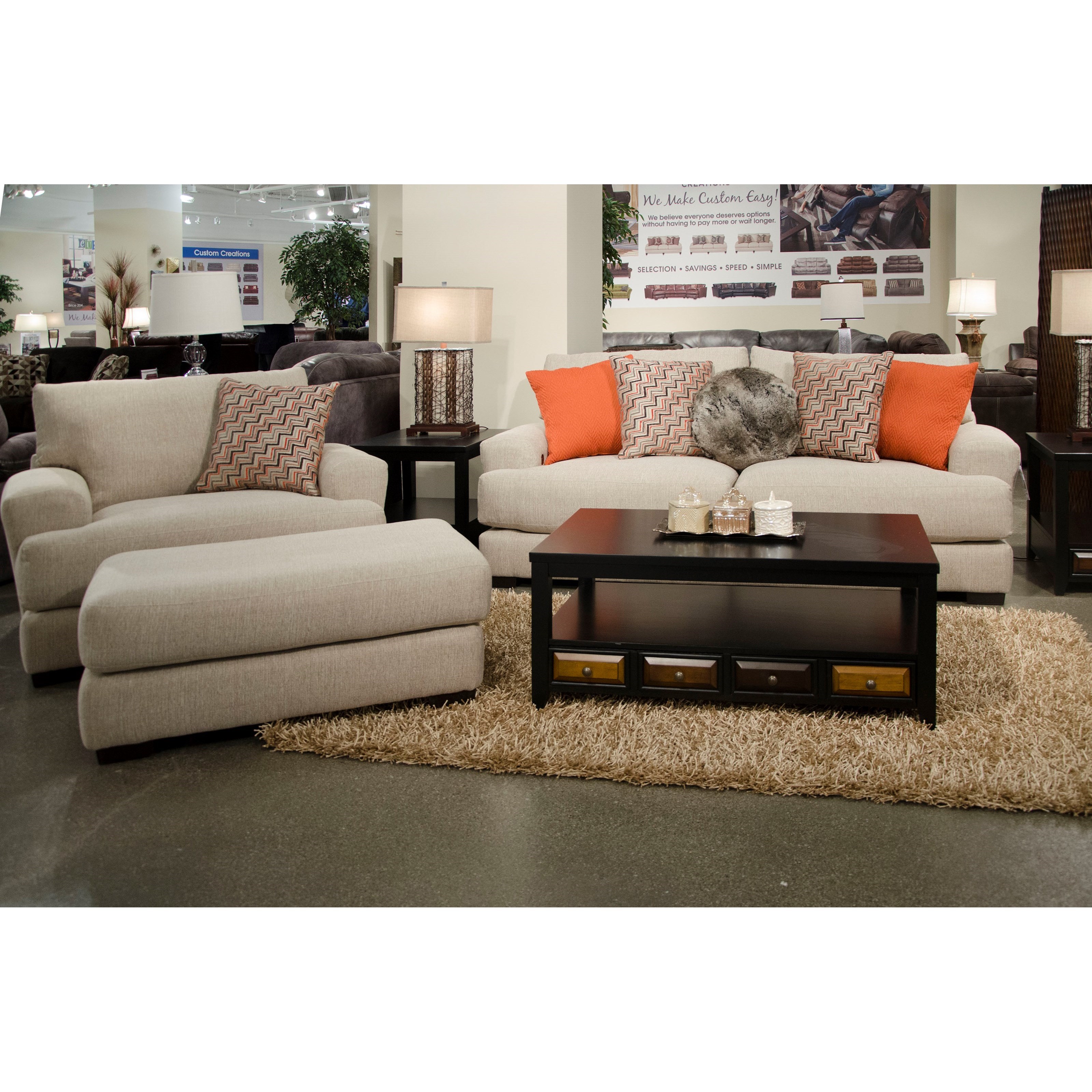 Ava chair and a hot sale half